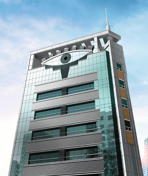 Tampilan luar gedung Klinik Mata Shinsegae